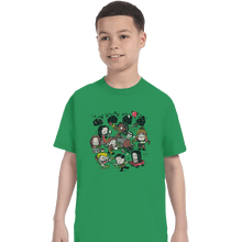 Load image into Gallery viewer, Shirts T-Shirts, Youth / XL / Irish Green Fireflys