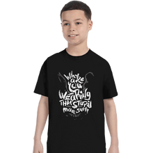 Load image into Gallery viewer, Secret_Shirts T-Shirts, Youth / XS / Black That Man Suit