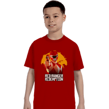Load image into Gallery viewer, Shirts T-Shirts, Youth / XL / Red Red Ranger Redemption