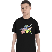 Load image into Gallery viewer, Daily_Deal_Shirts T-Shirts, Youth / XS / Black The Duck Knight