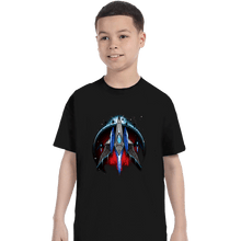 Load image into Gallery viewer, Shirts T-Shirts, Youth / XS / Black Arwing Fighters