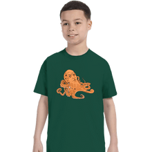 Load image into Gallery viewer, Secret_Shirts T-Shirts, Youth / XS / Forest The Rocktopus