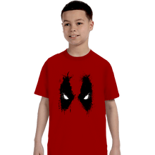 Load image into Gallery viewer, Shirts T-Shirts, Youth / XS / Red Splatter Merc