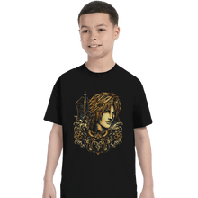 Load image into Gallery viewer, Shirts T-Shirts, Youth / XS / Black Emblem Of The Dream