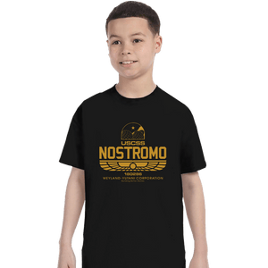 Shirts T-Shirts, Youth / XS / Black USCSS Nostromo