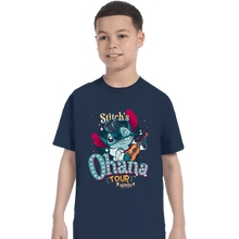 Load image into Gallery viewer, Daily_Deal_Shirts T-Shirts, Youth / XS / Navy Ohana Tour
