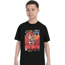 Load image into Gallery viewer, Daily_Deal_Shirts T-Shirts, Youth / XS / Black Chrono Adventure