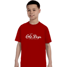Load image into Gallery viewer, Shirts T-Shirts, Youth / XS / Red I Like Cats, Dogs, And Maybe 3 People
