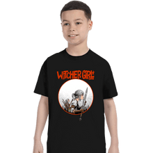 Load image into Gallery viewer, Daily_Deal_Shirts T-Shirts, Youth / XS / Black Witcher Girl