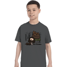 Load image into Gallery viewer, Daily_Deal_Shirts T-Shirts, Youth / XS / Charcoal Rubeus Brown