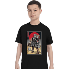 Load image into Gallery viewer, Daily_Deal_Shirts T-Shirts, Youth / XS / Black Lone Ronin And Cub
