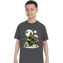 Load image into Gallery viewer, Daily_Deal_Shirts T-Shirts, Youth / XS / Charcoal The Way of Christmas