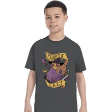 Load image into Gallery viewer, Shirts T-Shirts, Youth / XS / Charcoal Chaotic Lazy