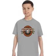 Load image into Gallery viewer, Daily_Deal_Shirts T-Shirts, Youth / XS / Sports Grey Taunter's Wine