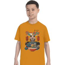 Load image into Gallery viewer, Shirts T-Shirts, Youth / XL / Gold Super Ramen Bot