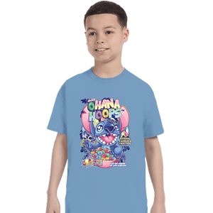 Shirts T-Shirts, Youth / XS / Powder Blue Ohana Hoops
