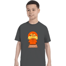 Load image into Gallery viewer, Shirts T-Shirts, Youth / XS / Charcoal Lorax Kenny