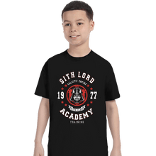 Load image into Gallery viewer, Shirts T-Shirts, Youth / XS / Black Sith Lord Academy
