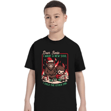 Load image into Gallery viewer, Secret_Shirts T-Shirts, Youth / XS / Black The Christmas Pact