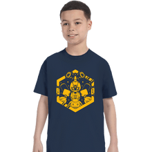 Load image into Gallery viewer, Shirts T-Shirts, Youth / XS / Navy Kabuto Type Robot