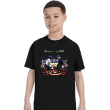 Load image into Gallery viewer, Secret_Shirts T-Shirts, Youth / XS / Black Pixel Fiction