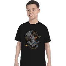 Load image into Gallery viewer, Shirts T-Shirts, Youth / XL / Black Dungeons In Dragons