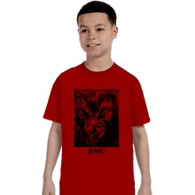 Load image into Gallery viewer, Secret_Shirts T-Shirts, Youth / XS / Red Got Nards
