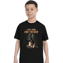 Load image into Gallery viewer, Daily_Deal_Shirts T-Shirts, Youth / XS / Black Vader Cat