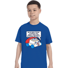 Load image into Gallery viewer, Daily_Deal_Shirts T-Shirts, Youth / XS / Royal Blue Ring Ring