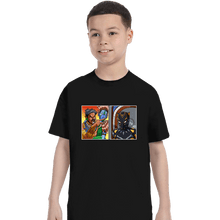 Load image into Gallery viewer, Daily_Deal_Shirts T-Shirts, Youth / XS / Black Fish Man Yelling