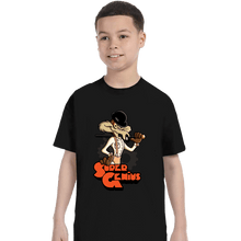 Load image into Gallery viewer, Daily_Deal_Shirts T-Shirts, Youth / XS / Black A Clockwork Genius