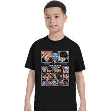 Load image into Gallery viewer, Shirts T-Shirts, Youth / XS / Black Time Fighters 1st VS 2nd