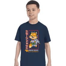 Load image into Gallery viewer, Daily_Deal_Shirts T-Shirts, Youth / XS / Navy Star Prowler