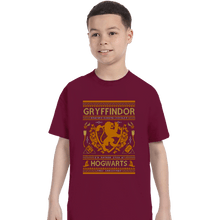 Load image into Gallery viewer, Shirts T-Shirts, Youth / XS / Maroon GRYFFINDOR Sweater