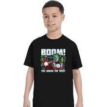 Load image into Gallery viewer, Secret_Shirts T-Shirts, Youth / XS / Black The Captain Machine