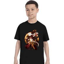 Load image into Gallery viewer, Shirts T-Shirts, Youth / XS / Black Hanamizaka Heroics Arataki Itto