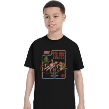 Load image into Gallery viewer, Shirts T-Shirts, Youth / XL / Black Let's Summon Kaiju