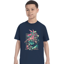 Load image into Gallery viewer, Daily_Deal_Shirts T-Shirts, Youth / XS / Navy The Star!