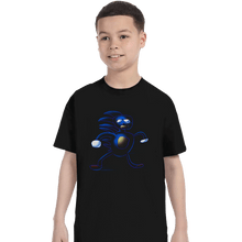 Load image into Gallery viewer, Shirts T-Shirts, Youth / XS / Black Sanic