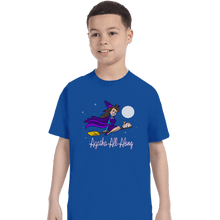 Load image into Gallery viewer, Shirts T-Shirts, Youth / XS / Royal Blue It Was Agatha All Along
