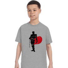 Load image into Gallery viewer, Shirts T-Shirts, Youth / XS / Sports Grey Crimson Dio