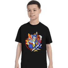 Load image into Gallery viewer, Secret_Shirts T-Shirts, Youth / XS / Black Dino Planet