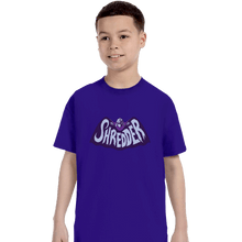 Load image into Gallery viewer, Secret_Shirts T-Shirts, Youth / XS / Violet Shredderman