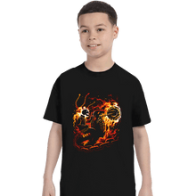 Load image into Gallery viewer, Daily_Deal_Shirts T-Shirts, Youth / XS / Black Blazing Vengeance