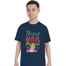 Load image into Gallery viewer, Shirts T-Shirts, Youth / XL / Navy Heyyeyaaeyaaaeyaeyaa