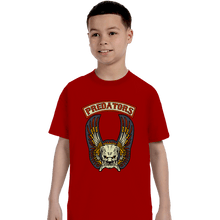 Load image into Gallery viewer, Daily_Deal_Shirts T-Shirts, Youth / XS / Red Predators