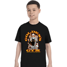 Load image into Gallery viewer, Secret_Shirts T-Shirts, Youth / XS / Black Goldens Gym