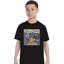 Load image into Gallery viewer, Shirts T-Shirts, Youth / Small / Black He-Slap