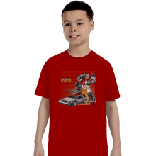 Load image into Gallery viewer, Shirts T-Shirts, Youth / XS / Red Marty McPrime