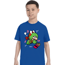Load image into Gallery viewer, Shirts T-Shirts, Youth / XS / Royal Blue Super Raph Suit
